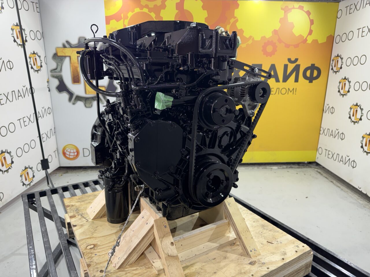 Двигатель Yanmar 4TNV106 (S4D106-1) для погрузчика WB97R-2, WB93R-2, WB91R-2, WB98A-2 — изображение 2