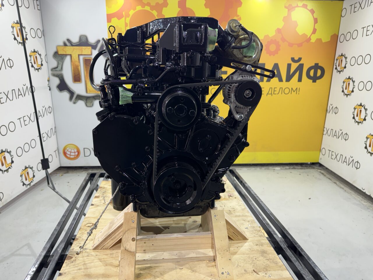 Двигатель Yanmar 4TNV106 (S4D106-1) для погрузчика WB97R-2, WB93R-2, WB91R-2, WB98A-2 — изображение 3