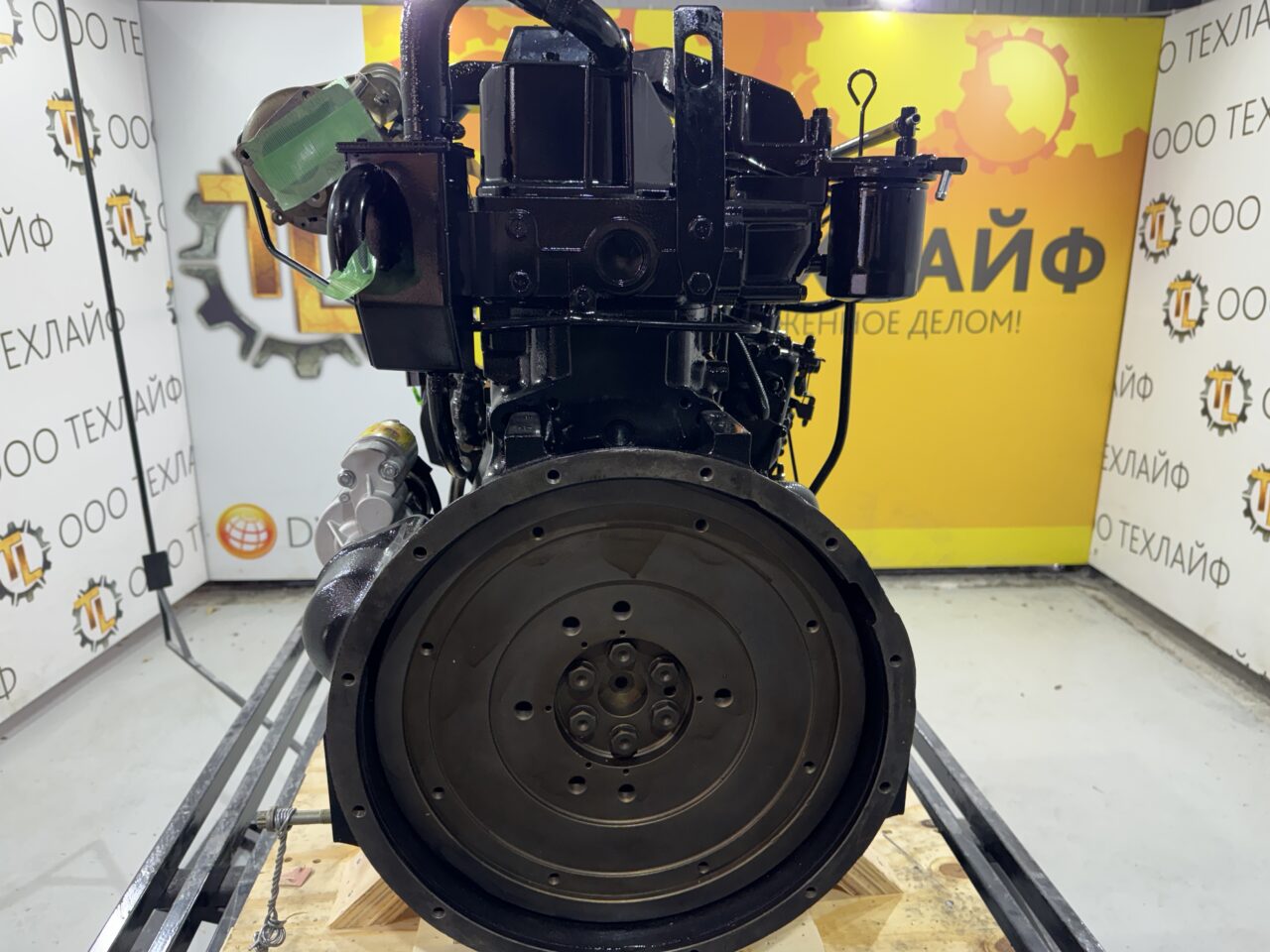 Двигатель Yanmar 4TNV106 (S4D106-1) для погрузчика WB97R-2, WB93R-2, WB91R-2, WB98A-2 — изображение 6