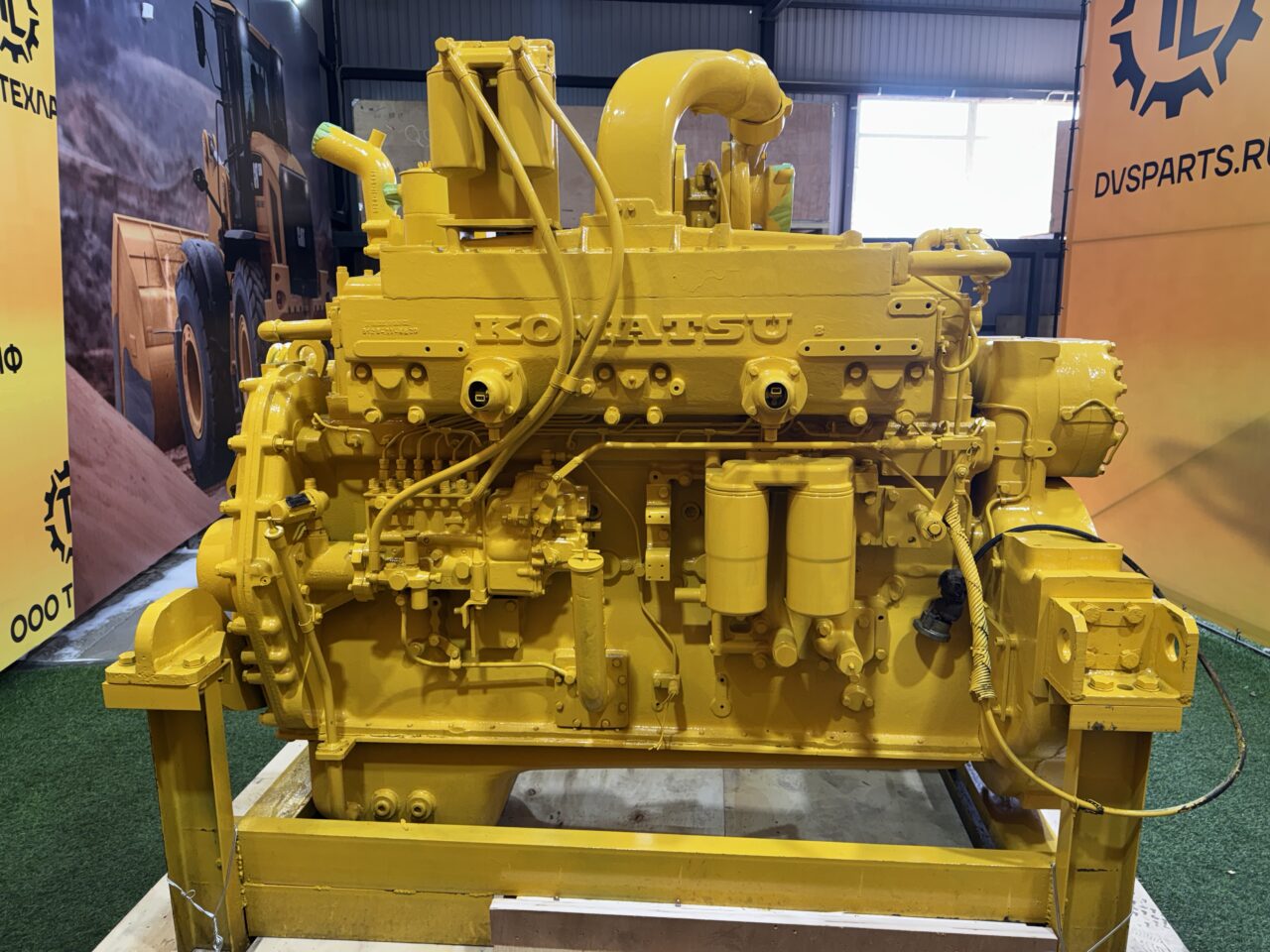Двигатель Komatsu SA6D155-4 — изображение 8