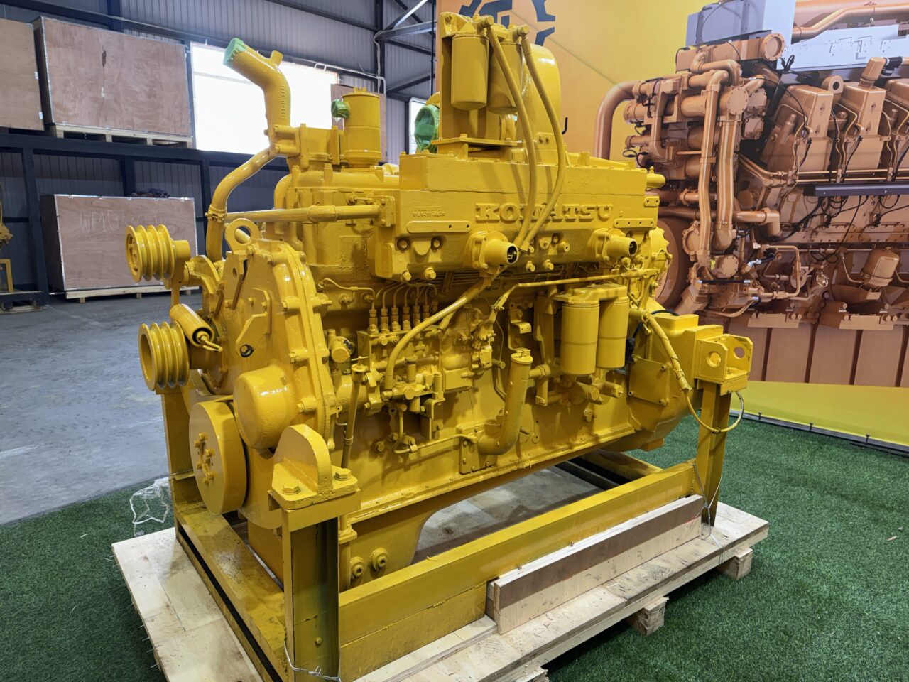 Двигатель Komatsu SA6D155-4 — изображение 9