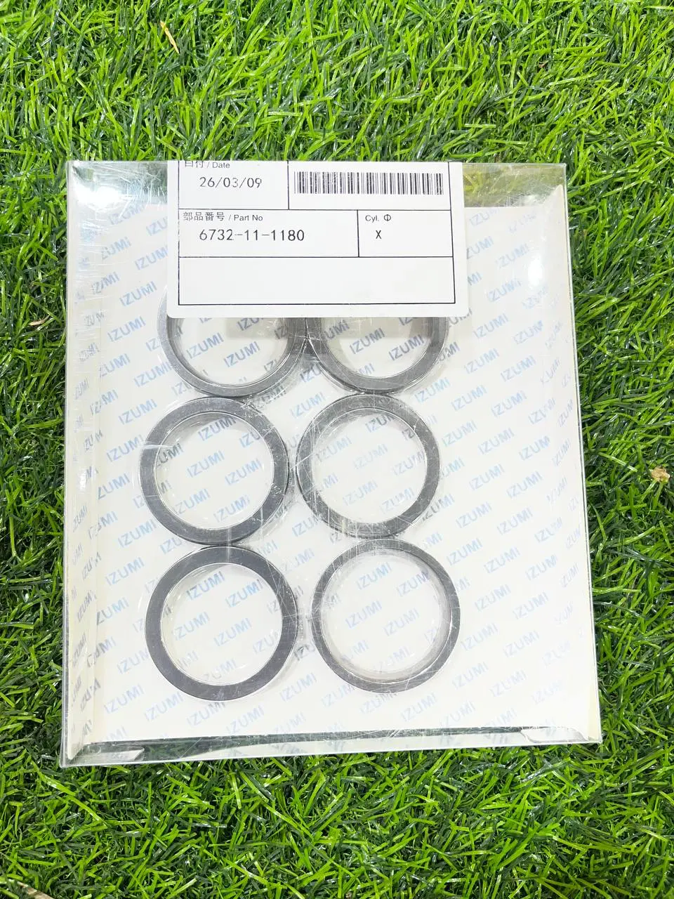 Ремкомплект ДВС Izumi Original для Komatsu 6D102 / Cummins 6BTA5.9 — изображение 13